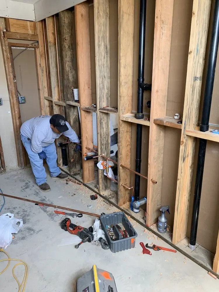 Commercial rough-in plumbing for Commercial Plumbing in Monmouth Hills